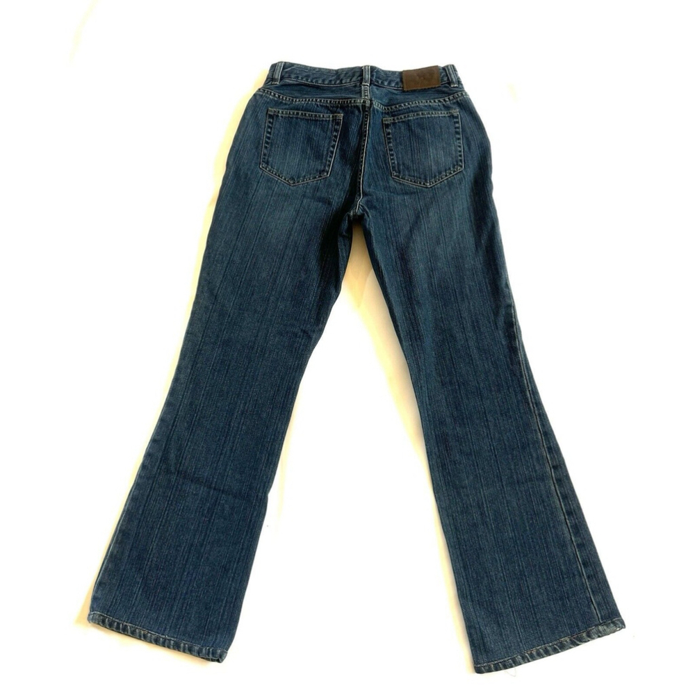 Vintage Lauren Jeans Ralph Lauren Bootcut Floral Print Cotton Dark Size:4 - Picture 2 of 13